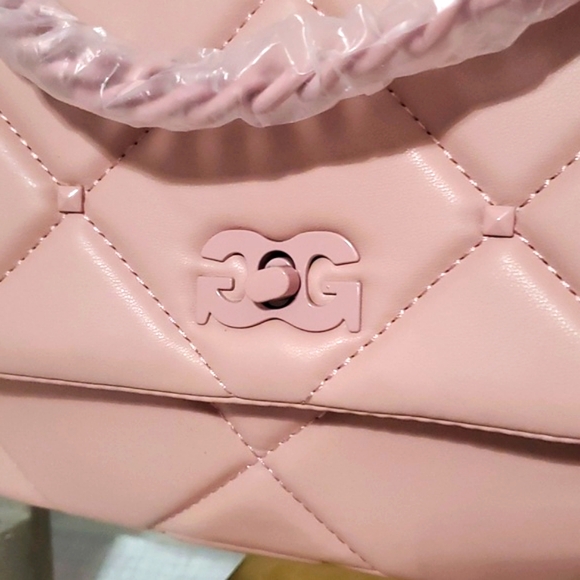 NWT GILDA PARIS SMALL QUILTED PINK BAGπππ - Picture 6 of 14